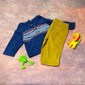 Autumn Hooded Fleece Outfit